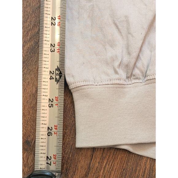 Faherty Joggers Medium Grey Arlie Day Pant Tencel Linen Cotton Casual Coastal - Picture 7 of 7